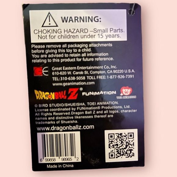 Dragon ball s majin buu plush with tag - tiny flaw pictured - Picture 2 of 3